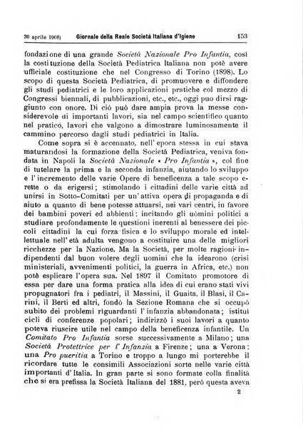 Giornale della Società italiana d'igiene