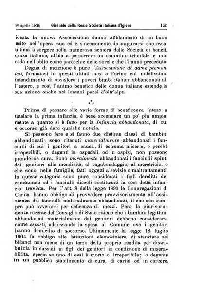 Giornale della Società italiana d'igiene