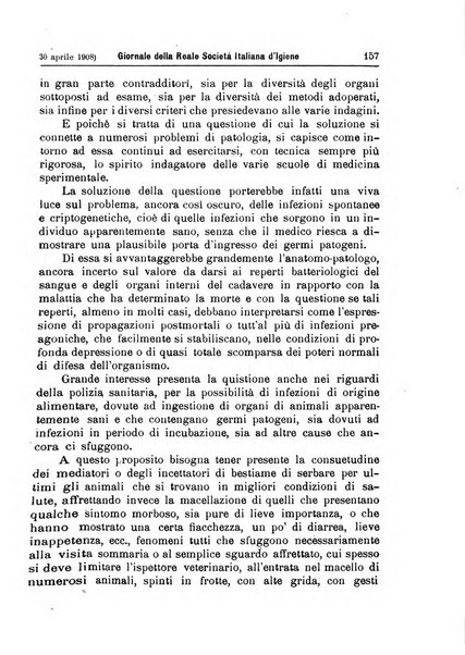 Giornale della Società italiana d'igiene