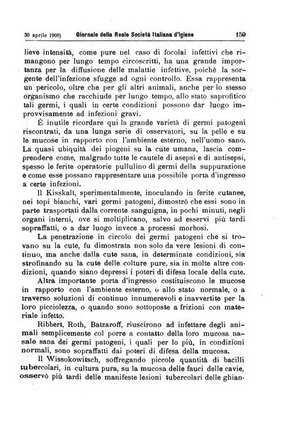 Giornale della Società italiana d'igiene