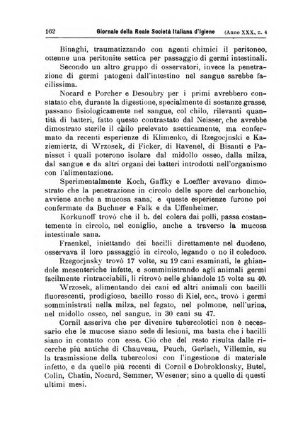 Giornale della Società italiana d'igiene