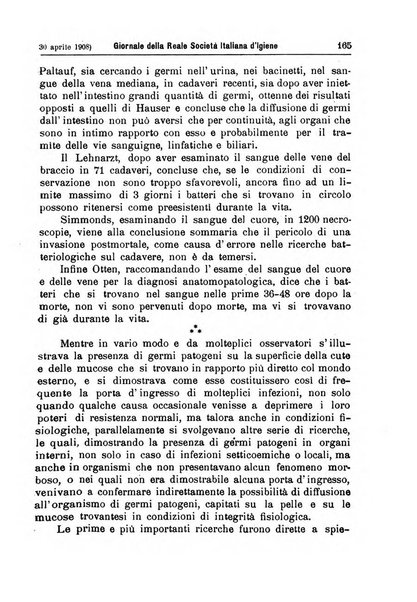 Giornale della Società italiana d'igiene