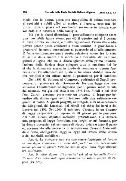 Giornale della Società italiana d'igiene