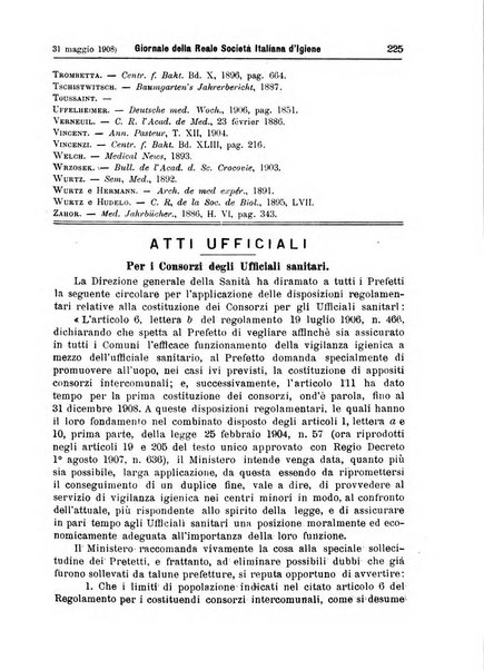 Giornale della Società italiana d'igiene