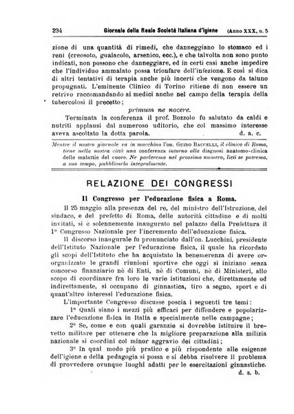 Giornale della Società italiana d'igiene