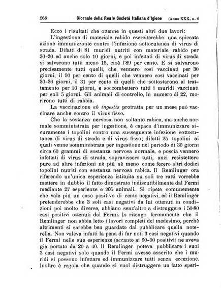 Giornale della Società italiana d'igiene