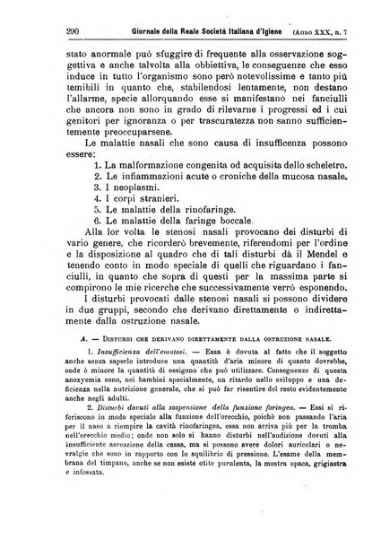 Giornale della Società italiana d'igiene