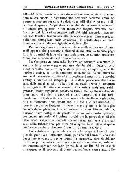 Giornale della Società italiana d'igiene