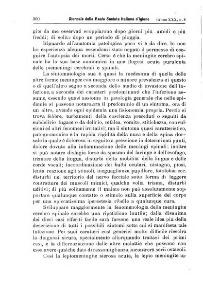 Giornale della Società italiana d'igiene