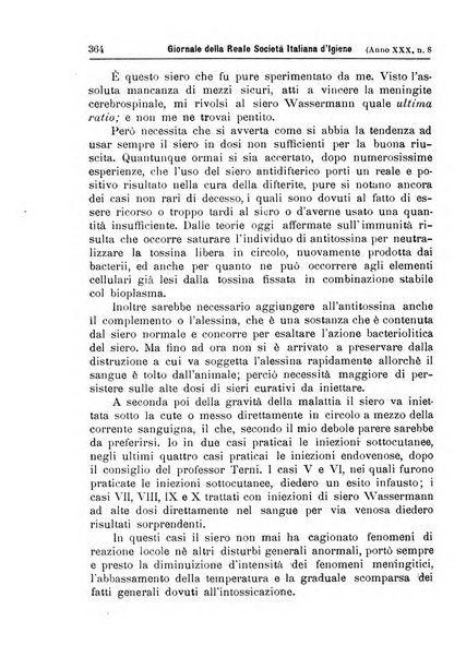 Giornale della Società italiana d'igiene