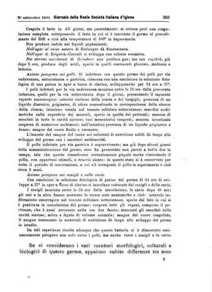 Giornale della Società italiana d'igiene