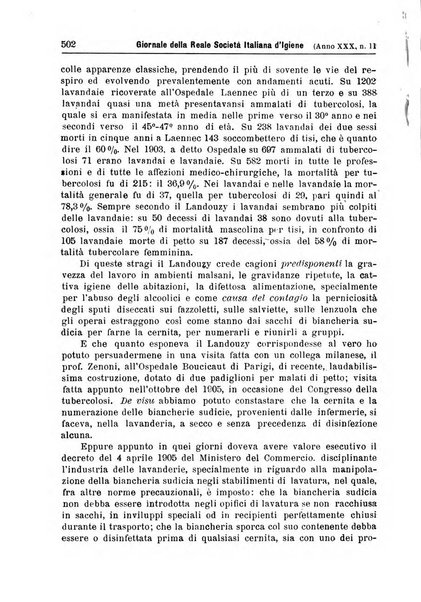 Giornale della Società italiana d'igiene