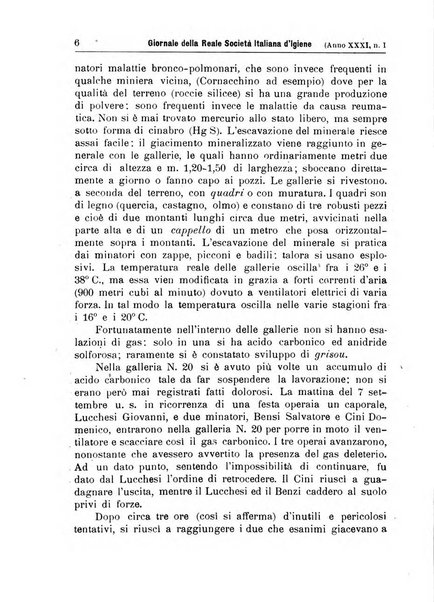 Giornale della Società italiana d'igiene