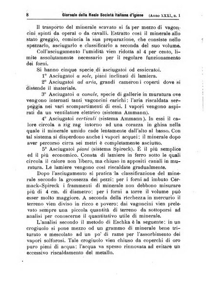 Giornale della Società italiana d'igiene