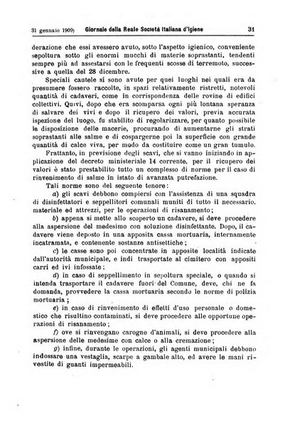 Giornale della Società italiana d'igiene