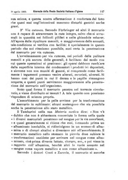 Giornale della Società italiana d'igiene