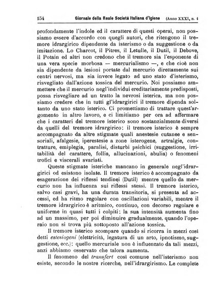 Giornale della Società italiana d'igiene