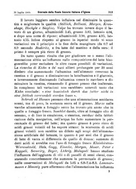 Giornale della Società italiana d'igiene