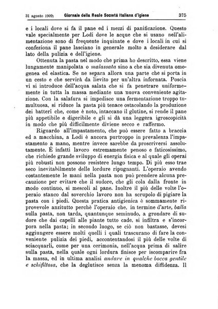 Giornale della Società italiana d'igiene