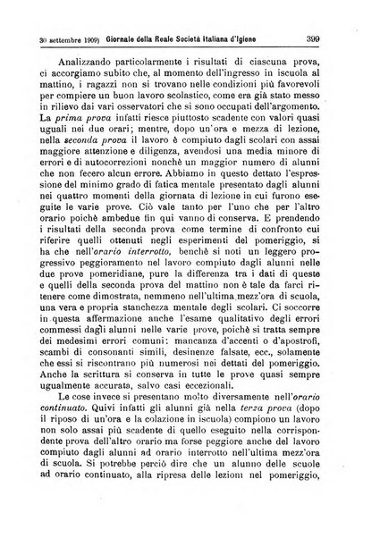 Giornale della Società italiana d'igiene