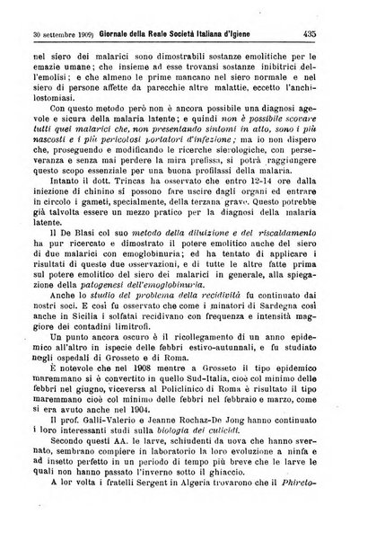 Giornale della Società italiana d'igiene