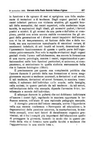 Giornale della Società italiana d'igiene