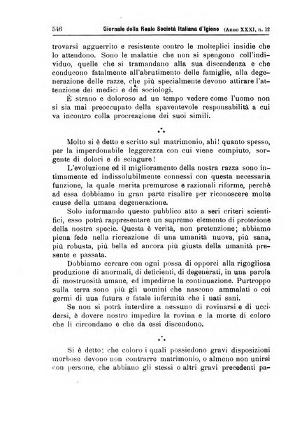 Giornale della Società italiana d'igiene