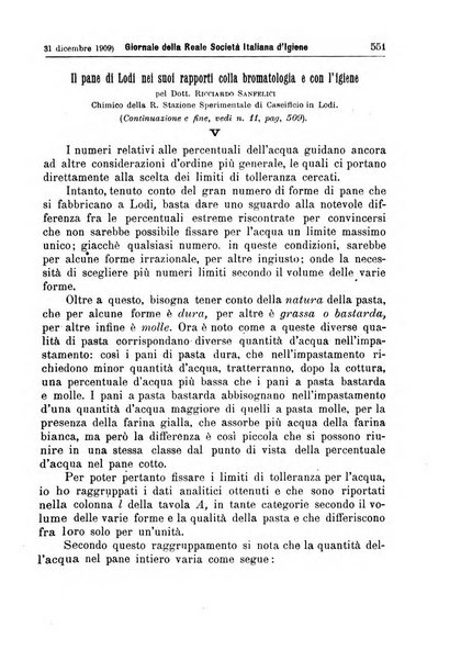 Giornale della Società italiana d'igiene