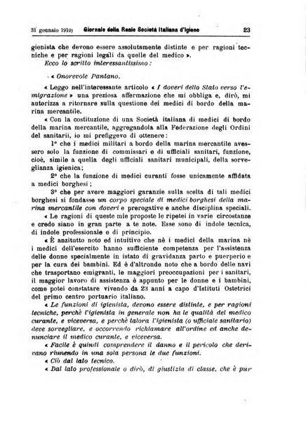 Giornale della Società italiana d'igiene