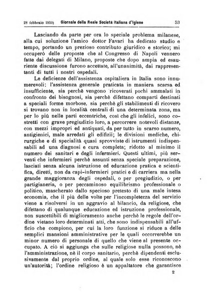 Giornale della Società italiana d'igiene