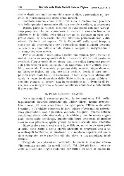 Giornale della Società italiana d'igiene