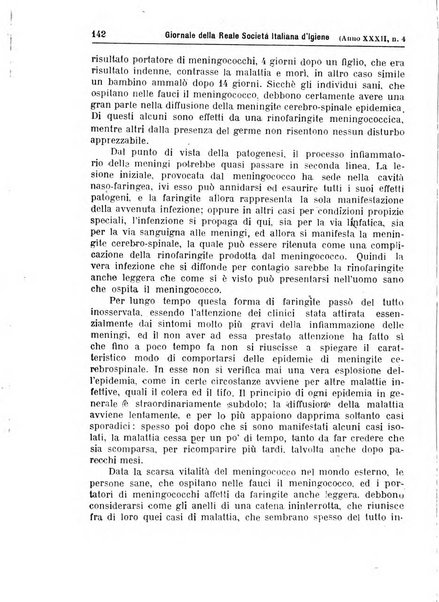 Giornale della Società italiana d'igiene