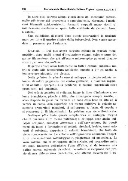 Giornale della Società italiana d'igiene