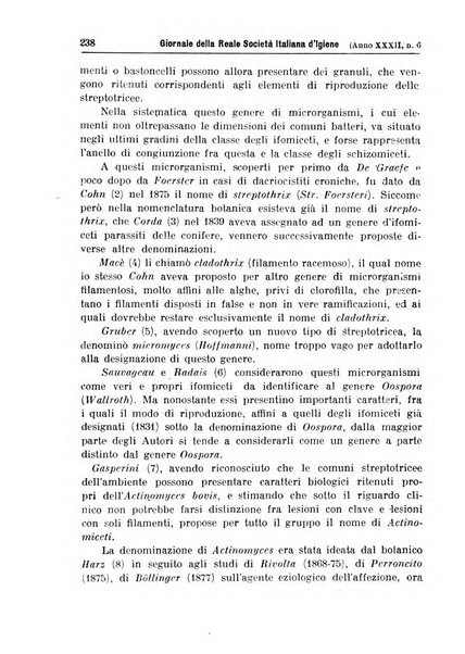 Giornale della Società italiana d'igiene