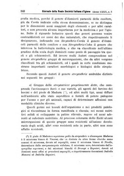 Giornale della Società italiana d'igiene