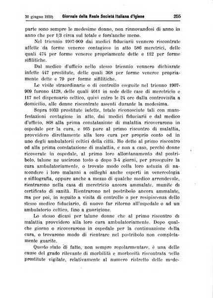 Giornale della Società italiana d'igiene