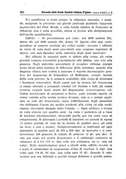 Giornale della Società italiana d'igiene