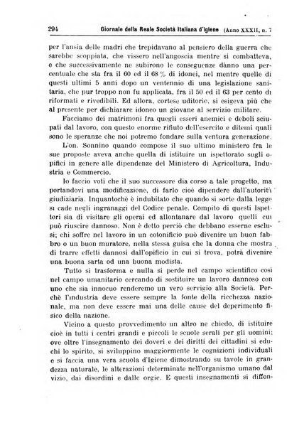 Giornale della Società italiana d'igiene