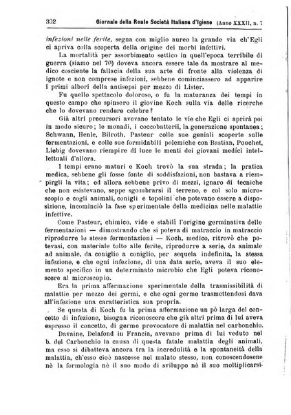 Giornale della Società italiana d'igiene