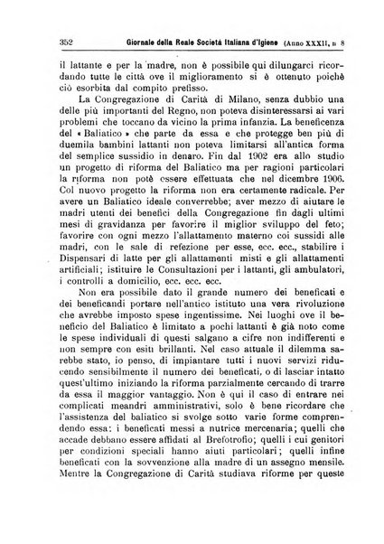 Giornale della Società italiana d'igiene