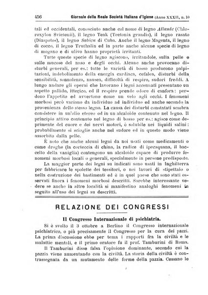 Giornale della Società italiana d'igiene