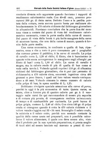 Giornale della Società italiana d'igiene