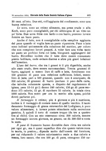 Giornale della Società italiana d'igiene