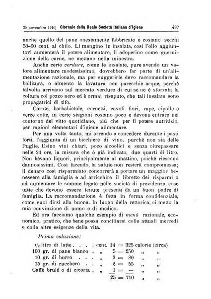 Giornale della Società italiana d'igiene