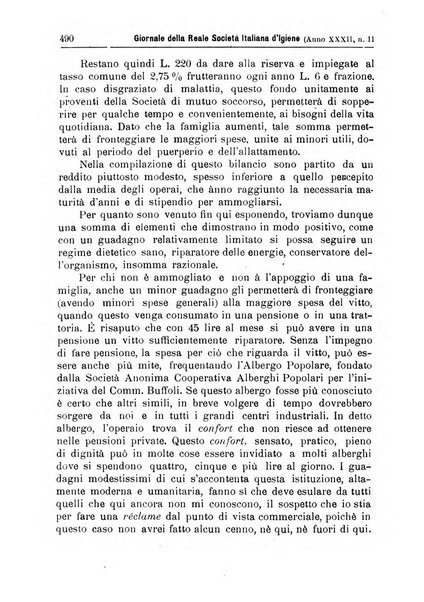 Giornale della Società italiana d'igiene