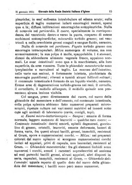 Giornale della Società italiana d'igiene