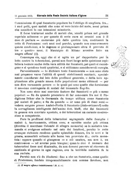 Giornale della Società italiana d'igiene