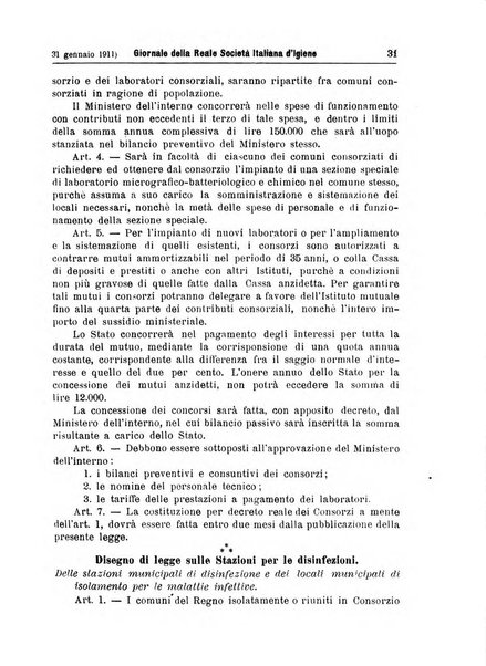 Giornale della Società italiana d'igiene