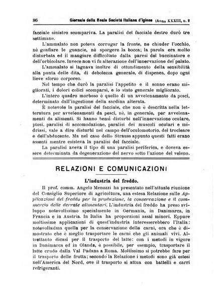 Giornale della Società italiana d'igiene