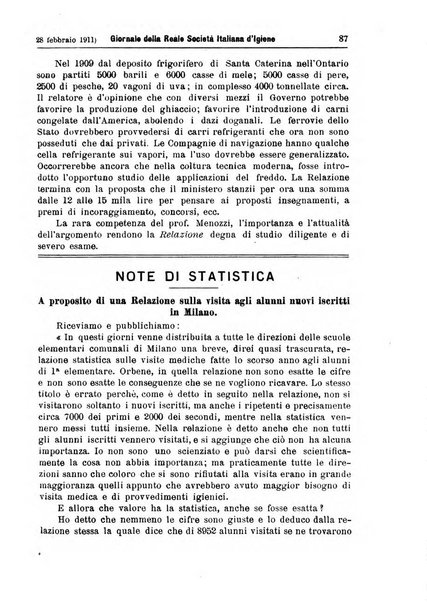 Giornale della Società italiana d'igiene